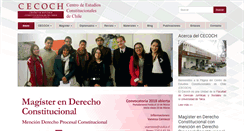 Desktop Screenshot of cecoch.cl