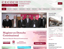 Tablet Screenshot of cecoch.cl